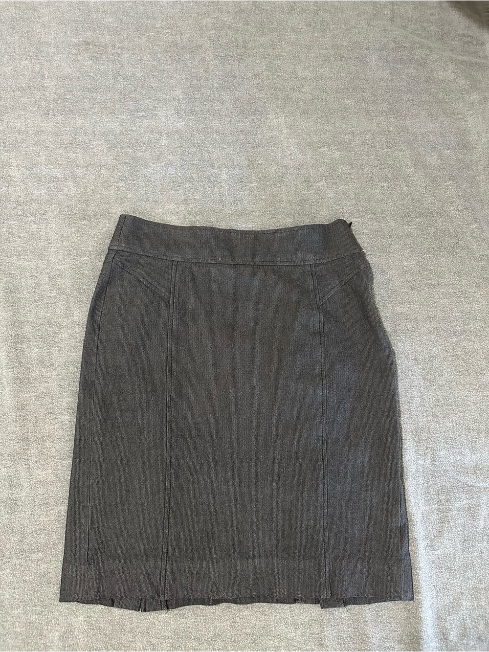 Banana Republic Charcoal Gray Pencil Skirt
